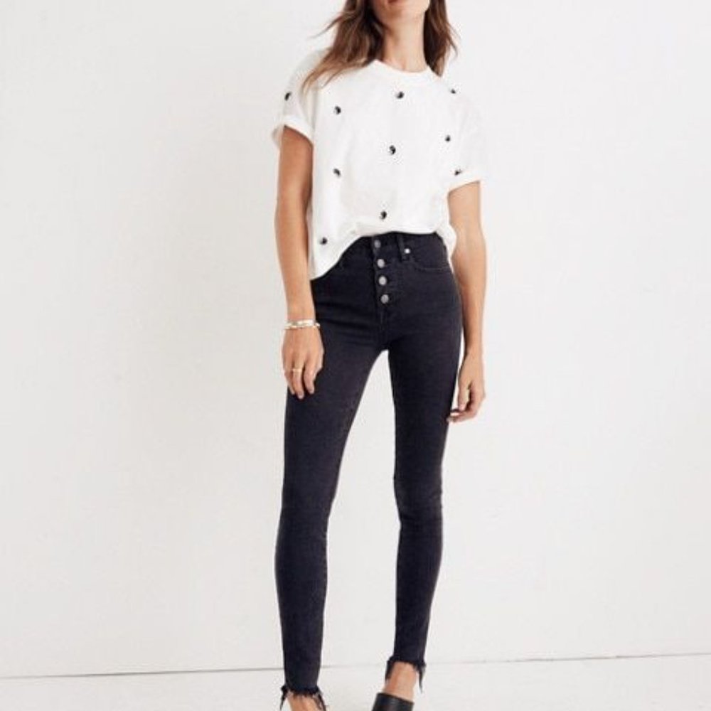 10" High-Rise Skinny Jeans